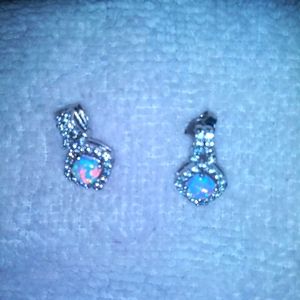 Opal earings